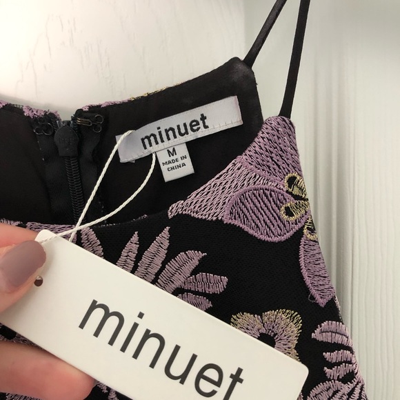 Purple and black homecoming dress - Picture 5 of 5